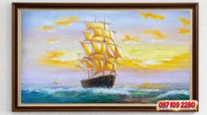 Home tranh sơn dầu thuận buồm xuôi gió phong thủy (sao chép)