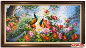 tranh hoa mẫu đơn nữ hoàng của các loài hoa (sao chép)