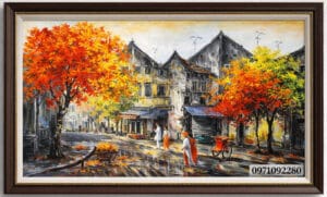 Home tranh phố cổ hà nội xưa đẹp hoài niệm (sao chép)